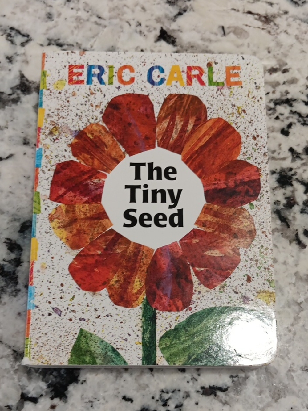 Eric Carle The Tiny Seed Board Book - Red/Green